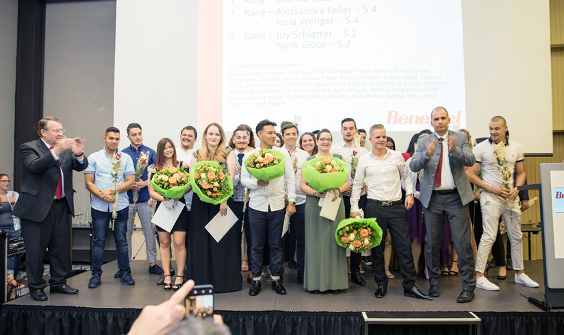 Diplomfeier Benedict / BVS Zürich, 12. Juli 2018